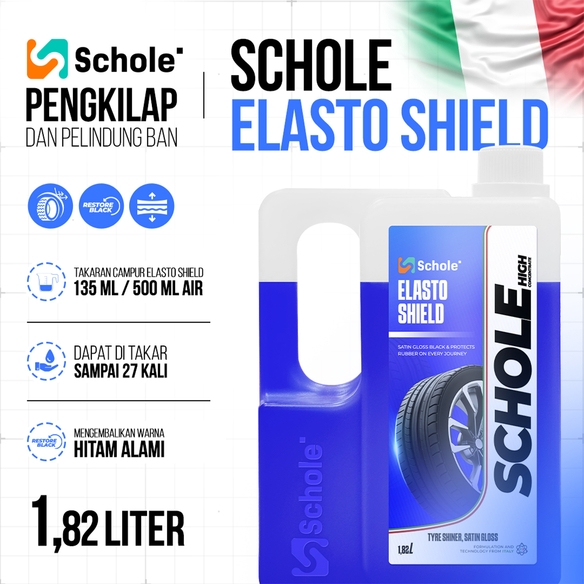 Schole Elasto Shield 1.8 L - Gambar 1