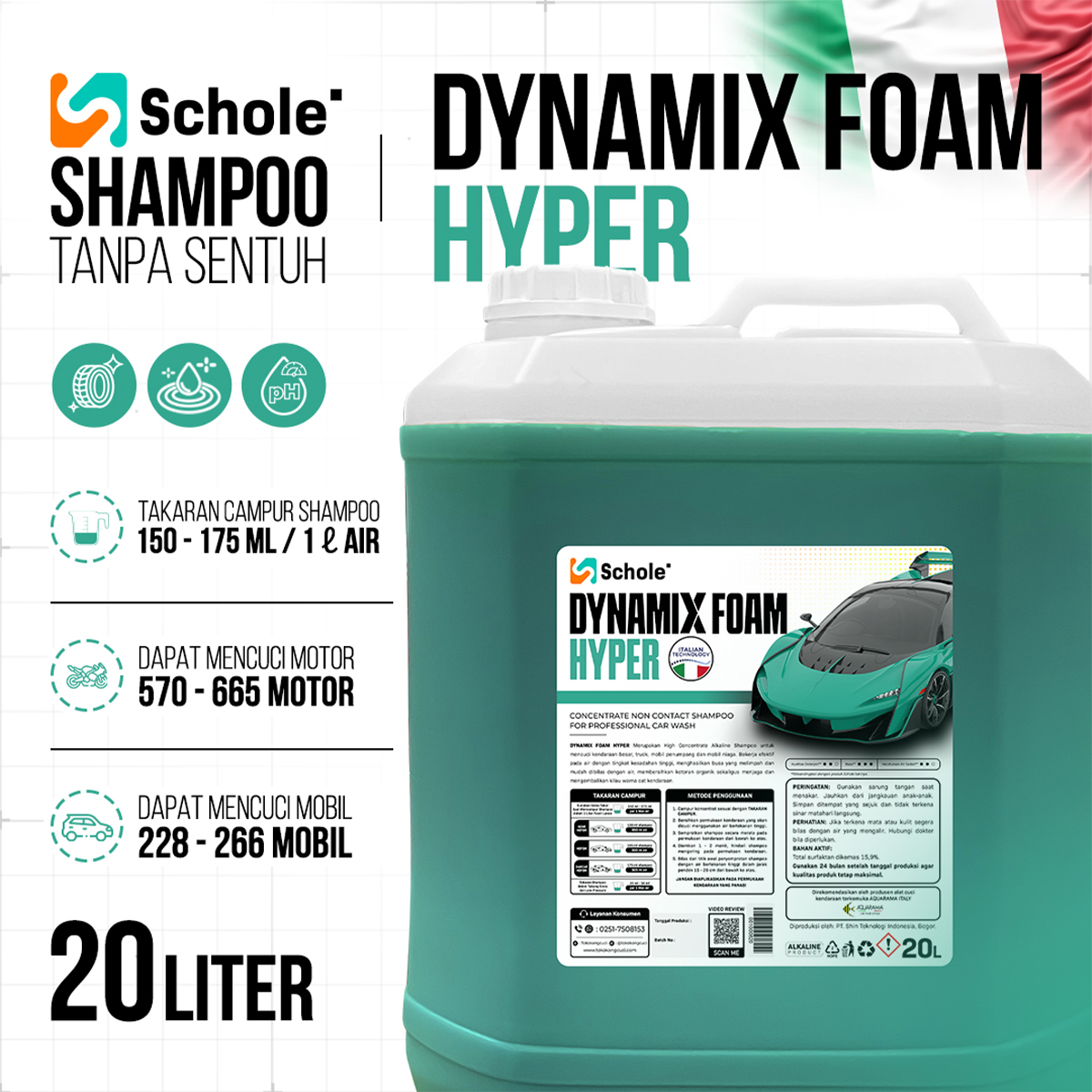 Schole Dynamix Foam Hyper 20L - Gambar 1